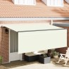 Auvent Rétractable Crème 350 x 200 cm Polyester et Aluminium 525303525303