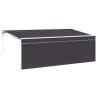 Auvent Rétractable Anthracite 350 x 200 cm 525307525307