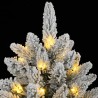 Sapin de Noël artificiel 150 LED et neige floquée 150 cm 525322525322