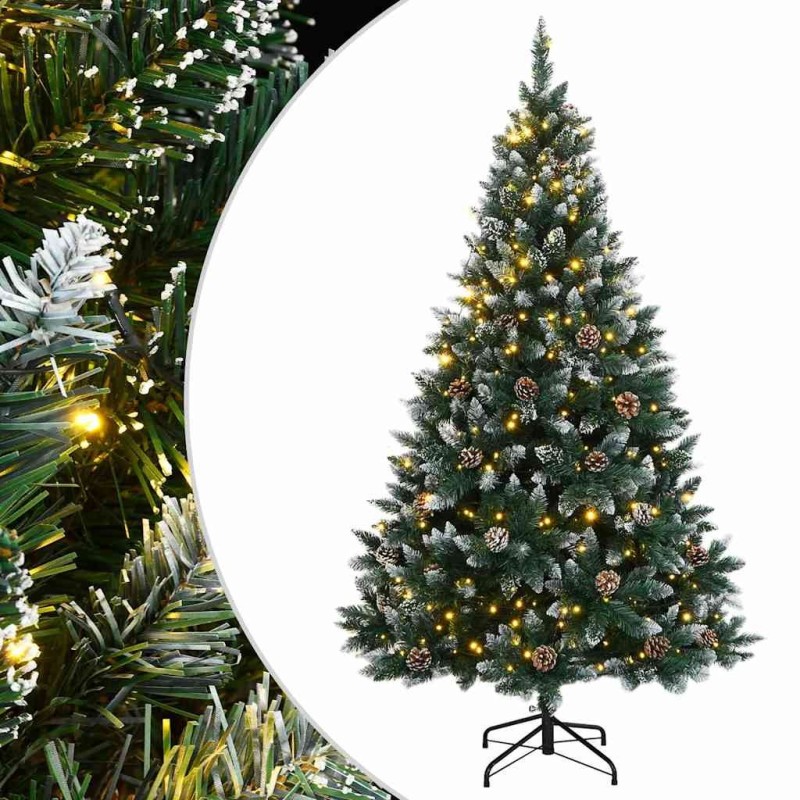 Sapin de Noël artificiel 150 LED 120 cm 525323525323