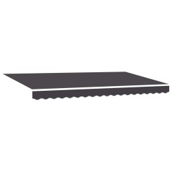 Auvent Rétractable Anthracite 350 x 200 cm 525330525330