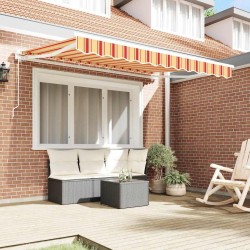 Cadre d'auvent Multicolore 350 x 200 cm 525333525333
