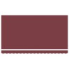 Auvent Rétractable Bordeaux 350 x 200 cm tissu 525343525343