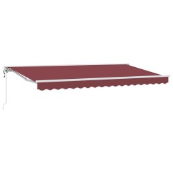 Cadre d'auvent Bordeaux 350 x 200 cm 525344525344