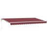 Cadre d'auvent Bordeaux 350 x 200 cm 525344525344