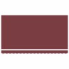 Cadre d'auvent Bordeaux 350 x 200 cm 525346525346