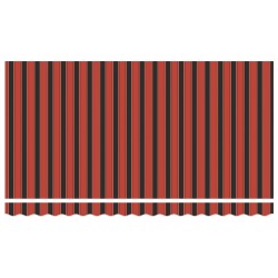 Auvent Rétractable Orange 350 x 200 cm tissu 525347525347