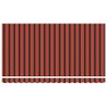 Auvent Rétractable Orange 350 x 200 cm tissu 525347525347