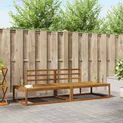 Ensemble de canapés d'extérieur 2 Pièce Naturel 525400525400