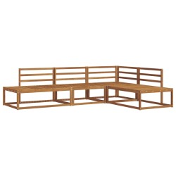 Ensemble de canapés d'extérieur 4 Pièce Naturel 525409525409