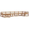 Ensemble de canapés d'extérieur 7 pcs Naturel 525447525447