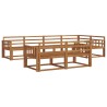 Ensemble de canapés d'extérieur 7 pcs Naturel 525460525460