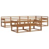 Ensemble de canapés d'extérieur 7 pcs Naturel 525461525461