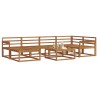 Ensemble de canapés d'extérieur 7 pcs Naturel 525463525463