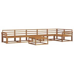 Ensemble de canapés d'extérieur 7 pcs Naturel 525470525470