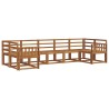 Ensemble de canapés d'extérieur 7 pcs Naturel 525574525574