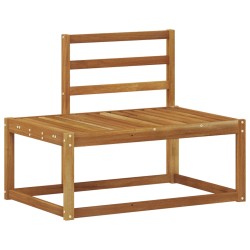 Ensemble de canapés d'extérieur 2 pcs Naturel 525581525581