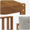 Ensemble de canapés d'extérieur 5 pcs Gris Naturel et Clair 525605525605
