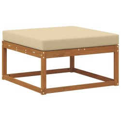 Ensemble de canapés d'extérieur 5 pcs Naturel et Beige 525627525627