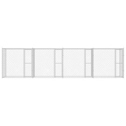Cage pour chien Argenté 800 x 200 x 200 cm Acier galvanisé 525668525668