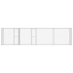 Cage pour chien Argenté 800 x 200 x 200 cm Acier galvanisé 525674525674