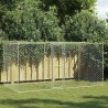 Cage pour chien Argenté 400 x 200 x 200 cm Acier galvanisé 525675525675