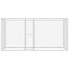 Cage pour chien Argenté 400 x 200 x 200 cm Acier galvanisé 525675525675