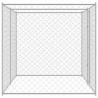 Cage pour chien Argenté 400 x 200 x 200 cm Acier galvanisé 525675525675