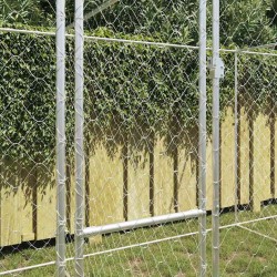 Cage pour chien Argenté 600 x 200 x 200 cm Acier galvanisé 525676525676