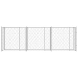 Cage pour chien Argenté 600 x 200 x 200 cm Acier galvanisé 525676525676