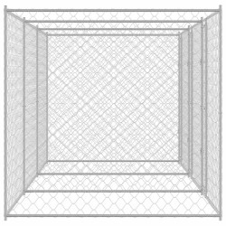 Cage pour chien Argenté 600 x 200 x 200 cm Acier galvanisé 525676525676