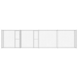 Cage pour chien Argenté 600 x 200 x 200 cm Acier galvanisé 525677525677