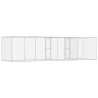 Cage pour chien Argenté 600 x 200 x 200 cm Acier galvanisé 525677525677