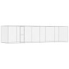 Cage pour chien Argenté 800 x 200 x 200 cm Acier galvanisé 525678525678