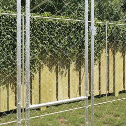 Cage pour chien Argenté 600 x 200 x 200 cm Acier galvanisé 525679525679