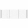 Cage pour chien Argenté 600 x 200 x 200 cm Acier galvanisé 525679525679