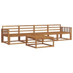 Ensemble de canapés d'extérieur 5 pcs Naturel 525688525688