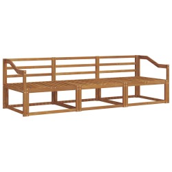 Ensemble de canapés d'extérieur 3 pcs Naturel 525692525692