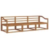 Ensemble de canapés d'extérieur 3 pcs Naturel 525692525692