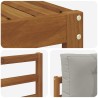 Ensemble de canapés d'extérieur 5 pcs Gris Naturel et Clair 525696525696