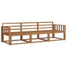 Ensemble de canapés d'extérieur 3 pcs Naturel 525724525724