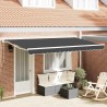 Cadre d'auvent Anthracite 400 x 200 cm 525735525735