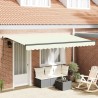 Auvent Rétractable Crème 400 x 200 cm tissu 525740525740