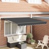 Cadre d'auvent Anthracite 300 x 250 cm 525767525767