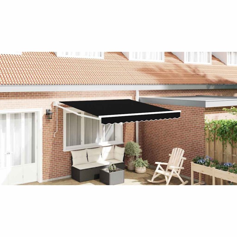 Auvent Noir 300 x 250 x 165 cm Polyester 525800525800