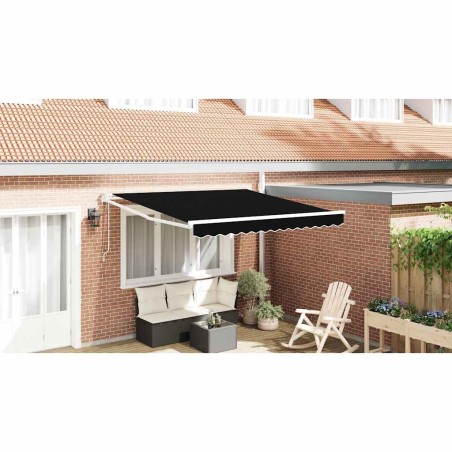 Auvent Noir 300 x 250 x 165 cm Polyester 525800525800