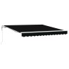 Auvent rétractable électrique Noir 300 x 250 cm 525804525804