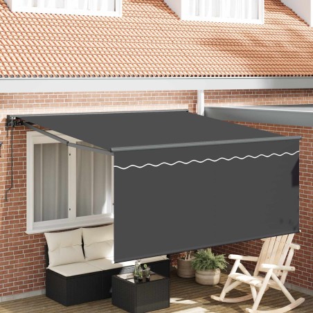Auvent Rétractable Anthracite 300 x 250 cm 525806525806