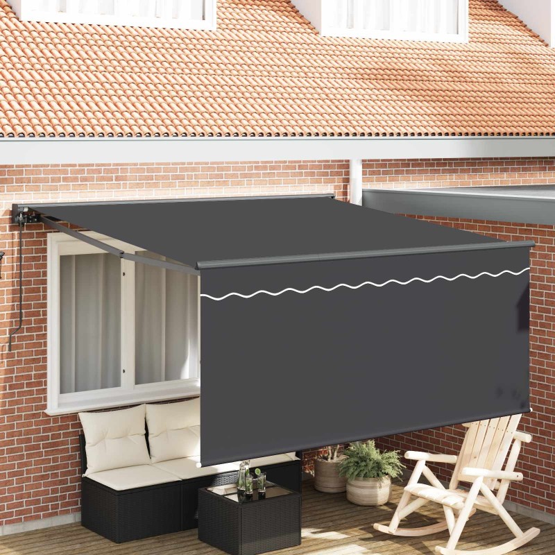 Auvent Rétractable Anthracite 300 x 250 cm 525807525807