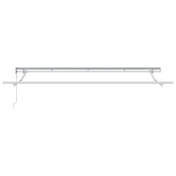 Auvent Rétractable Crème 400 x 200 cm Polyester et Aluminium 525808525808